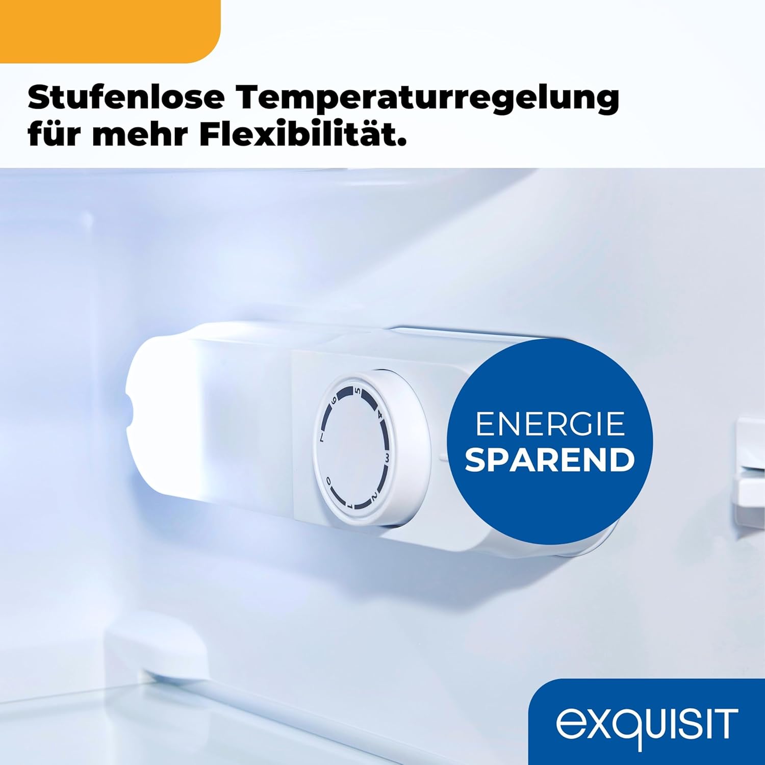 Exquisit KS5117-3-010E Koelkast met Vriesvak – 82L – Vrijstaand – Wit - Afbeelding 5