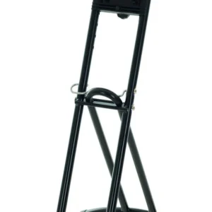 STIER - Stahulp - Opvouwbaar - Zithoogte 600-850 mm - Zwart