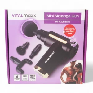 Massagepistool massageapparaat voor nek, rug en schouders – tegen spier­spanning (TV VITALmaxx)