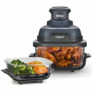 Ninja CRISPi 4-in-1 compact glazen kooksysteem - Airfryer, Roast, Recrisp, Keep Warm