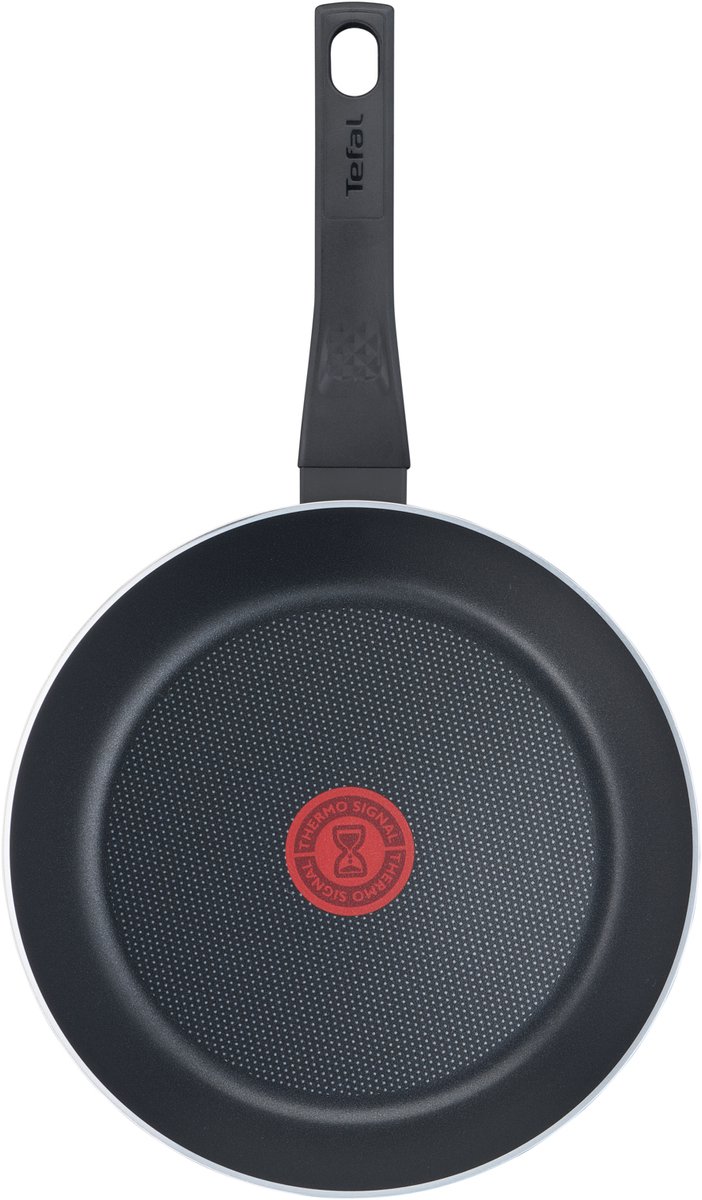 Tefal Easy Cook & Clean - Koekenpannenset - Ø24 en Ø28 cm - Niet Geschikt voor Inductie - Anti-aanbaklaag - Aluminium - Zwart - Afbeelding 2