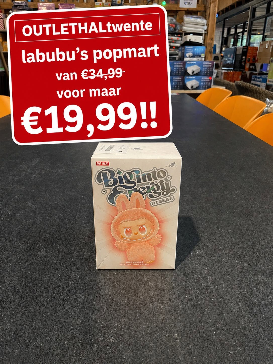 Labubu Mystery Box – Big Into Energy Serie (17 cm) - Afbeelding 2