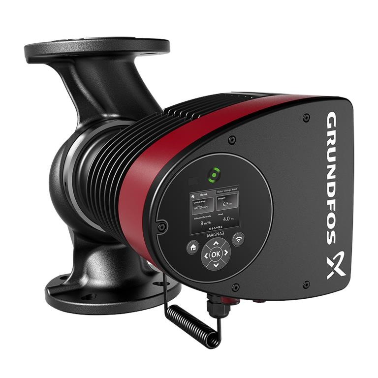 Grundfos Magna3 50-180 F / 280 mm circulatiepomp - PN6/10 / 97924286
