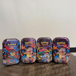 Pokémon Mini Tin #1 – Verzamelblik met Booster Packs & Exclusieve Art Card