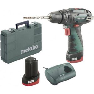 Metabo PowerMaxx SB Basic Accu-klopboor/schroefmachine 2 snelheden Incl. 2 accu's, Incl. koffer