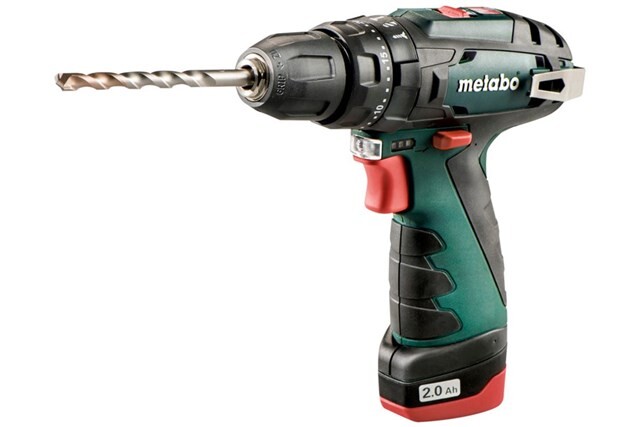 Metabo PowerMaxx SB Basic Accu-klopboor/schroefmachine 2 snelheden Incl. 2 accu's, Incl. koffer - Afbeelding 2