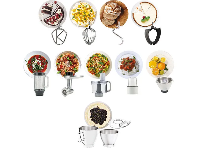 Kenwood Titanium Chef Baker XL Mega Pack - KVL85.704SI - Afbeelding 4