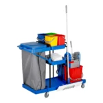 STIER grote hygiëne- en reinigingswagen set