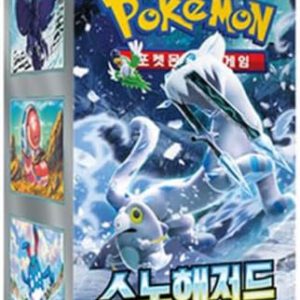 Pokémon TCG Scarlet & Violet – Snow Hazard SV2P Booster Display – Korean