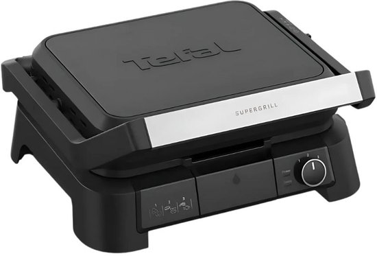 TEFAL GC5108 SuperGrill 3-in-1 Contactgrill - Zwart - Afbeelding 2