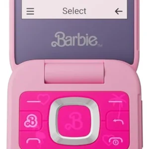 HMD Barbie Phone, klaptelefoon, Dual-SIM, 2,8 inch, 0,3 MP-camera, 1450 mAh, roze