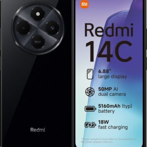 Xiaomi Redmi 14C - 4GB - 128GB - Midnight Zwart