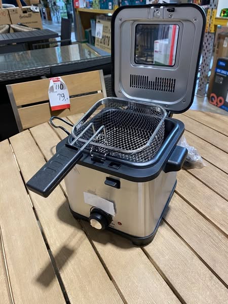 Mini-friteuse 1,5L – RVS - Afbeelding 2
