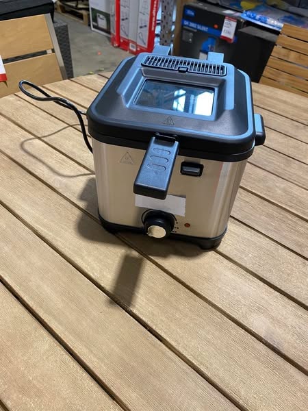 Mini-friteuse 1,5L – RVS - Afbeelding 3