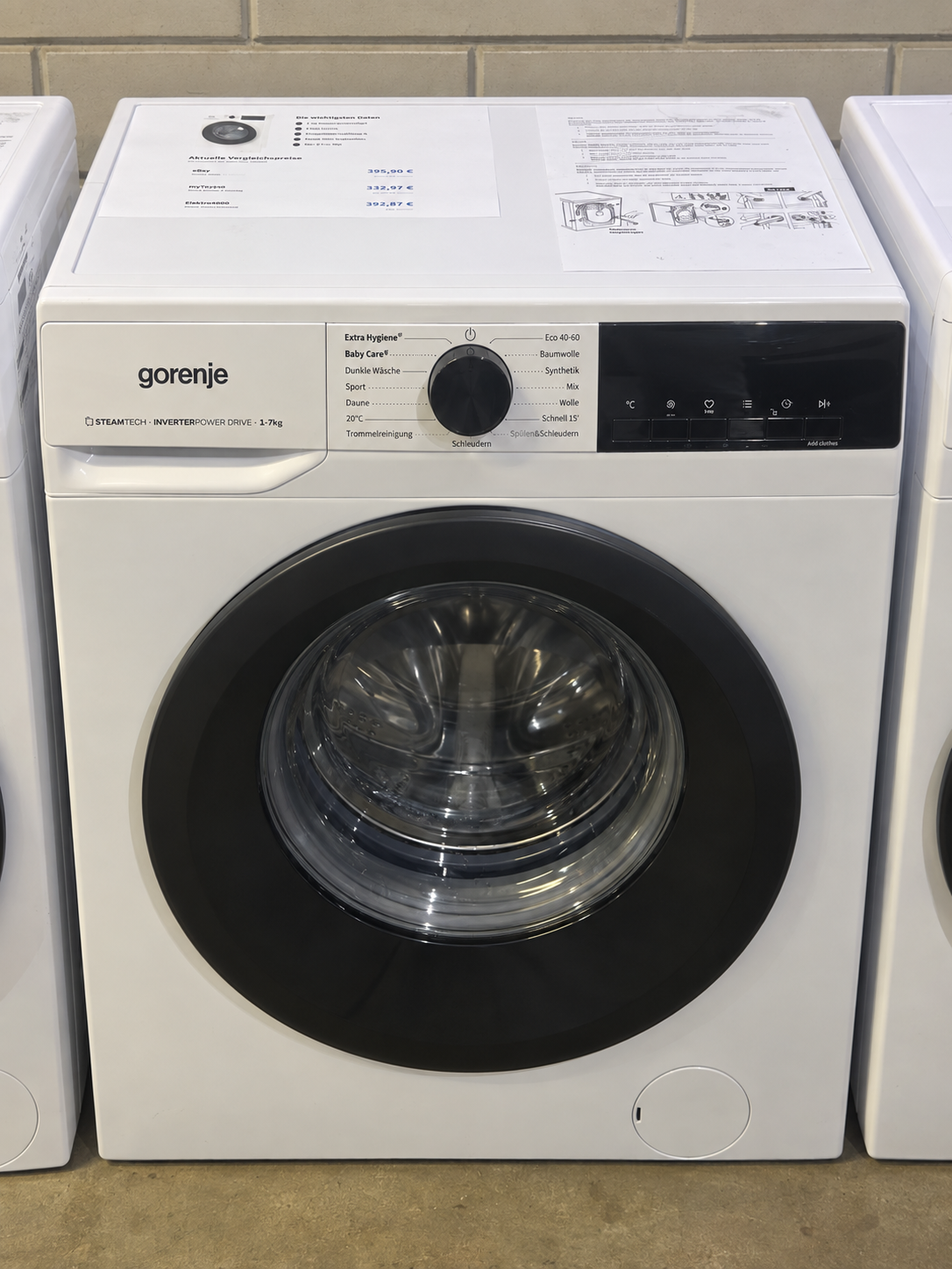 Gorenje WNHEI74SAPS/DE Wasmachine 7 kg