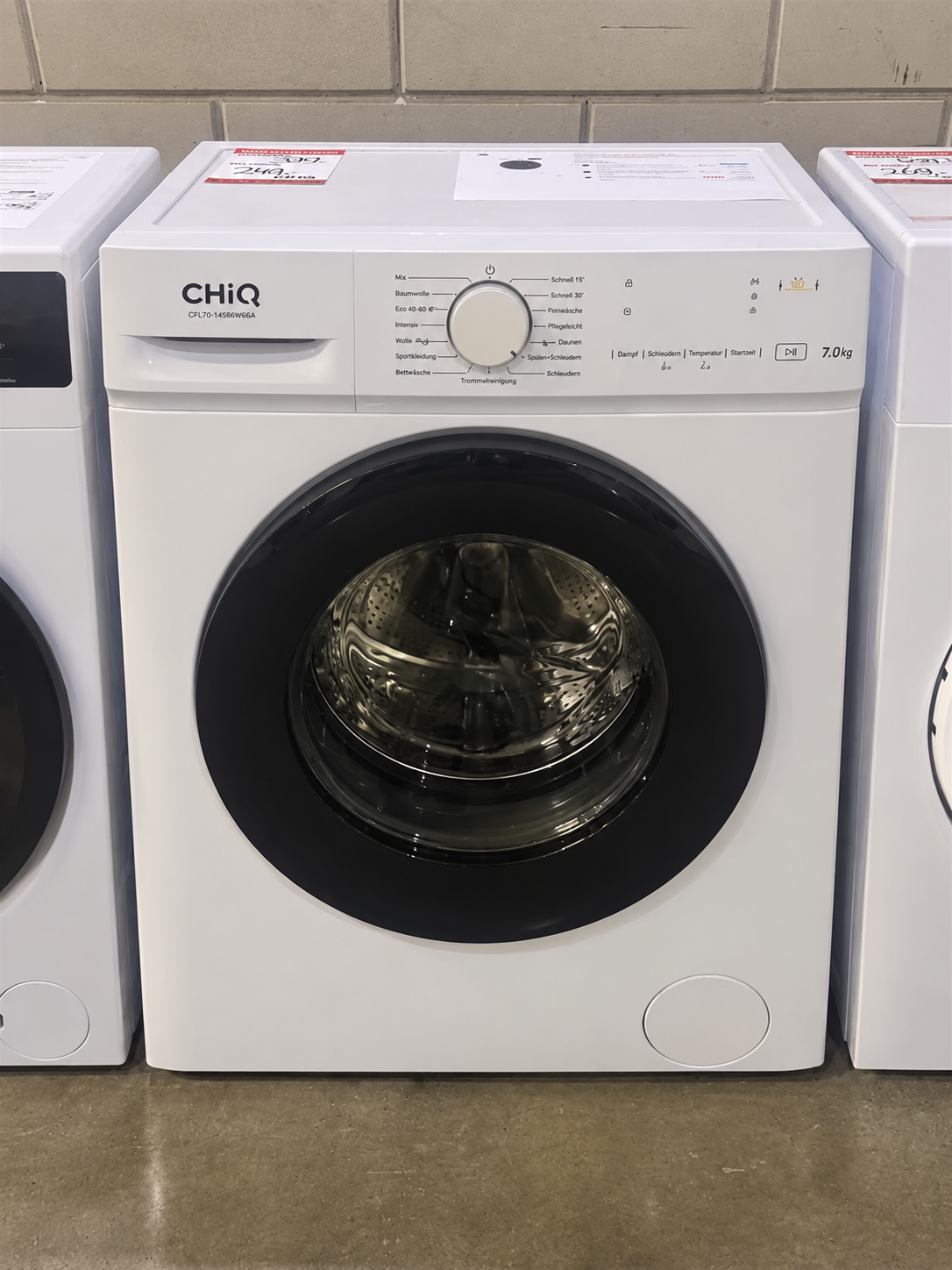 CHiQ PFL70121M3XWGA Wasmachine 7 kg