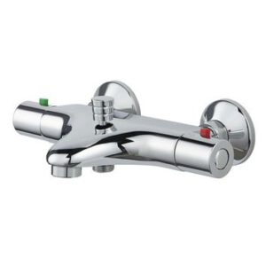 OK Thermostatische Badkraan Chroom 15 cm