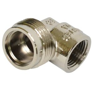 GAMMA aansluitnippel haaks M24 x 3/8" buitendraad