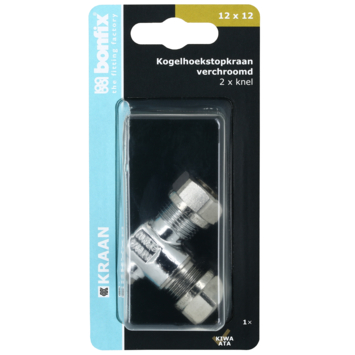 Levica Superpipe Aftapstuk voor Sanitair en CV CU 22 mm 1/2" x 1/2" Binnendraad