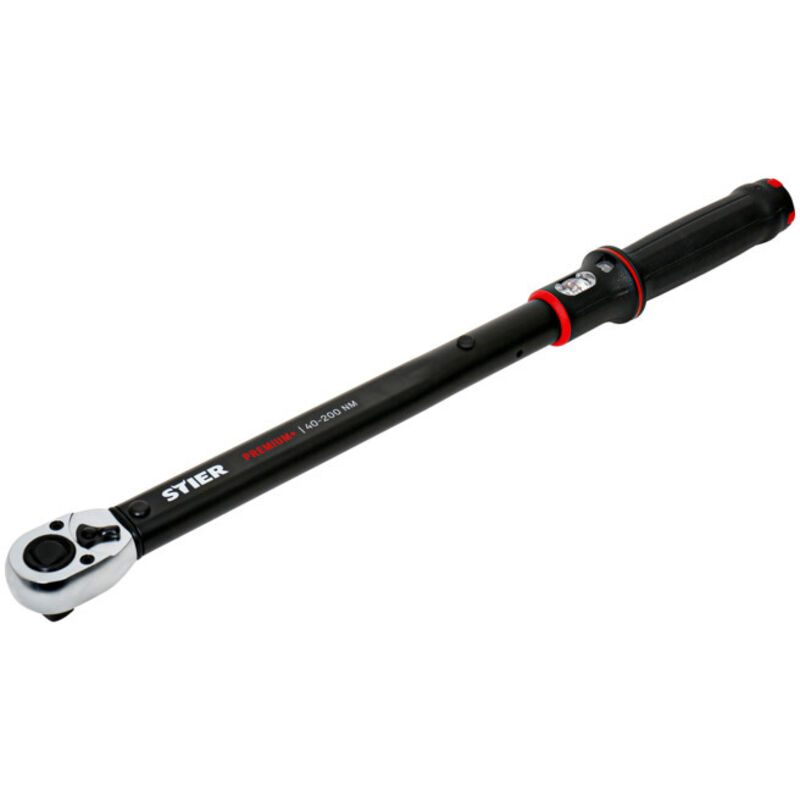 STIER Premium momentsleutel 1/2 inch 40-200 Nm