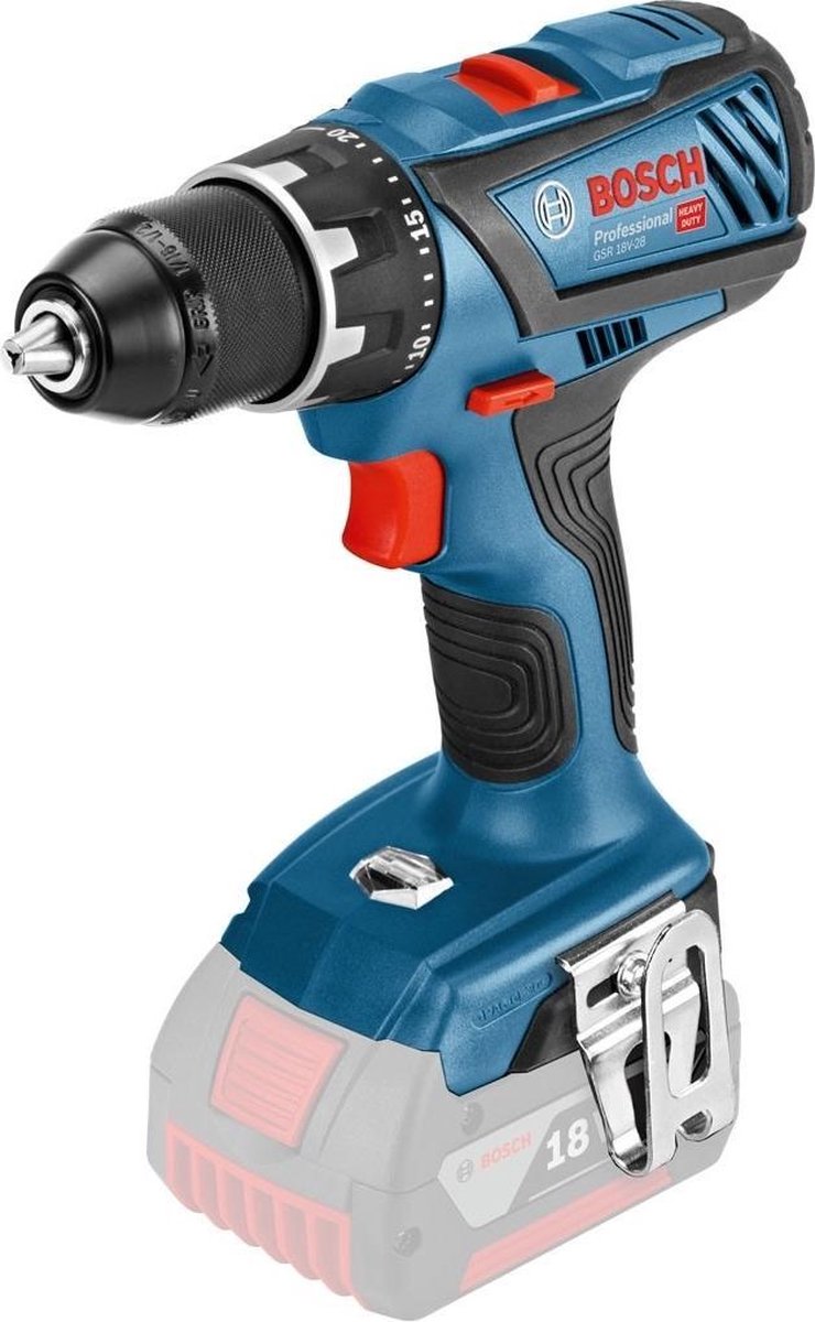 Bosch Professional GSR 18V-28 Accu Schroefboormachine 18V Basic Body - 06019H4100