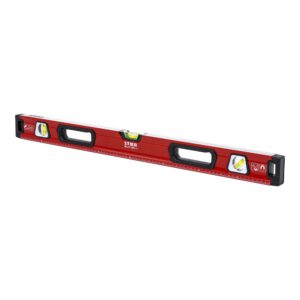 STIER Premium magnetische waterpas 800 mm met 3 libellen