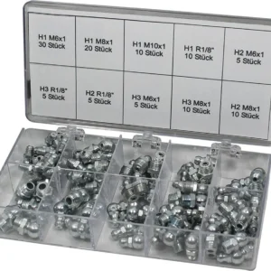 Assortiment smeernippels, 110-delig