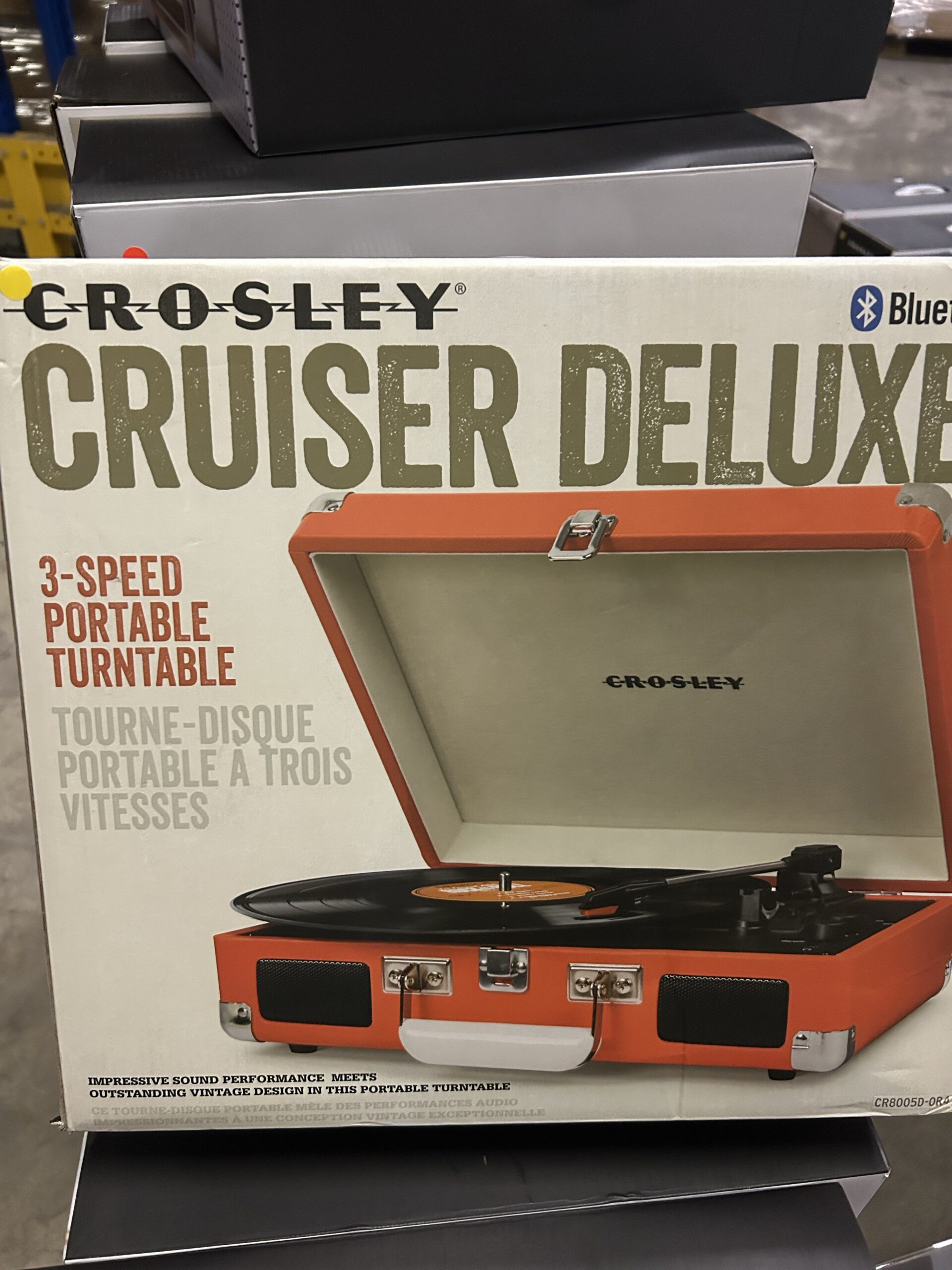 Crosley Cruiser Deluxe draagbare platenspeler met Bluetooth (CR8005D-serie) - Afbeelding 3