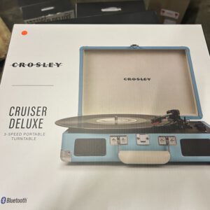 Crosley Cruiser Deluxe draagbare platenspeler met Bluetooth (CR8005D-serie)