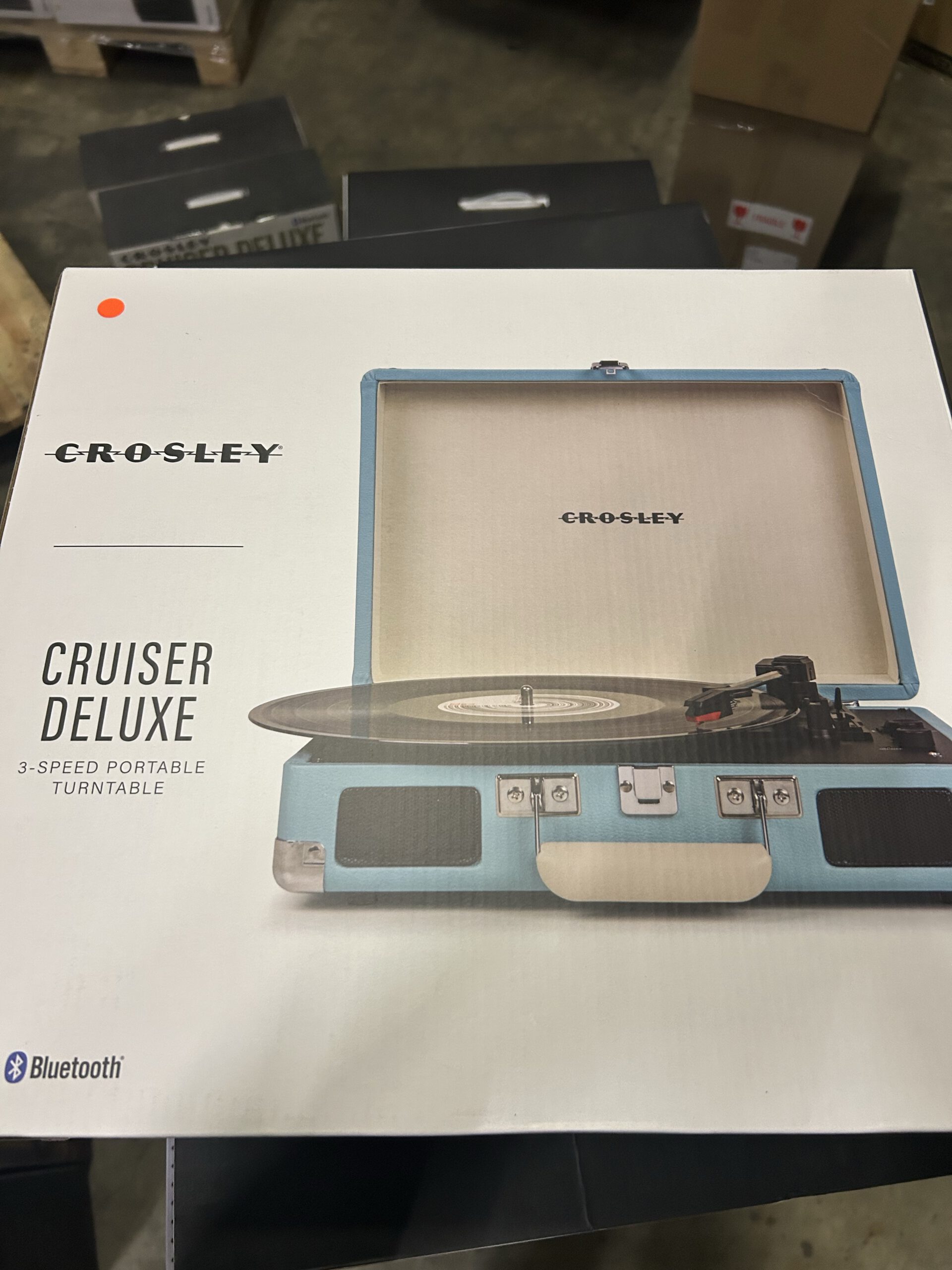 Crosley Cruiser Deluxe draagbare platenspeler met Bluetooth (CR8005D-serie)