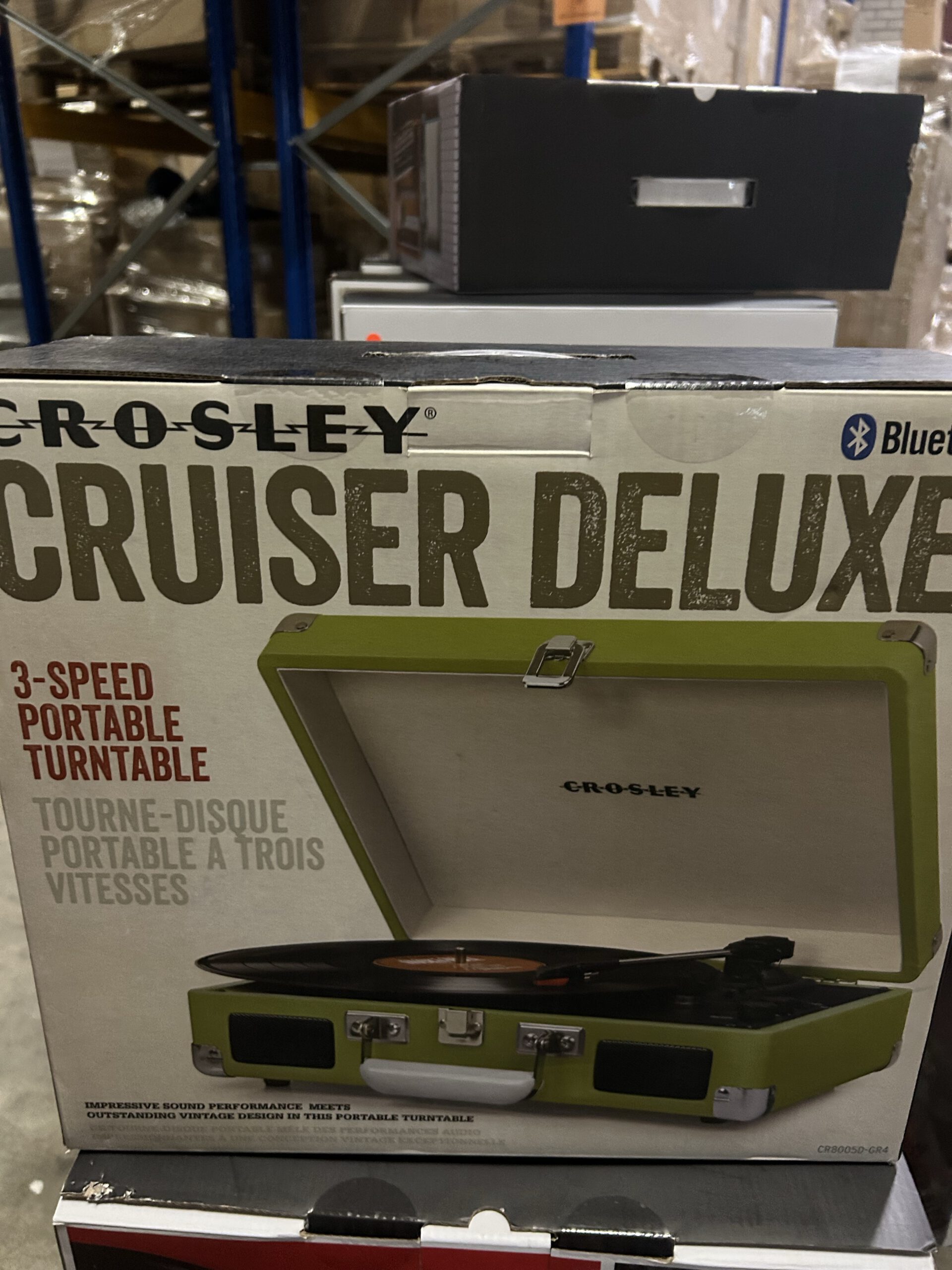 Crosley Cruiser Deluxe draagbare platenspeler met Bluetooth (CR8005D-serie) - Afbeelding 4