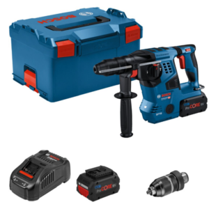 Bosch Blauw GBH 18V-28 CF | Accu boorhamer 18V SDS-plus 3.3J in L-BOXX 238 (2x 8.0Ah ProCORE accu + lader) - 0611921002