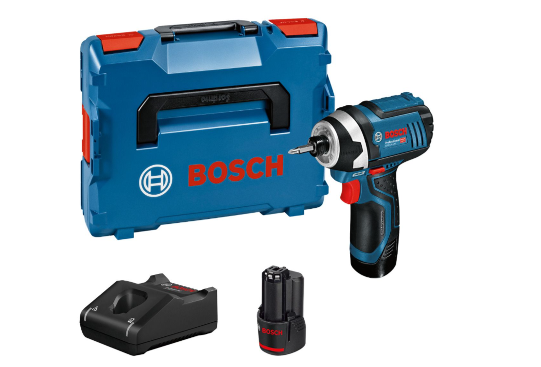 Bosch Professional GDR 12V-105 Accu slagschroevendraaier 105Nm 12V 2.0Ah in L-Boxx - 06019A6977