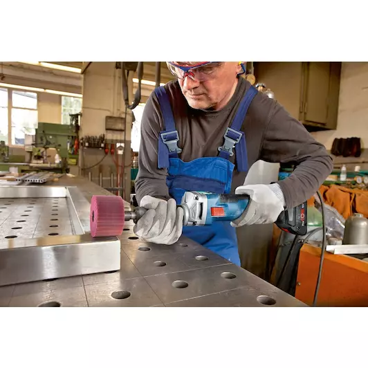Bosch GGS 18V-10 SLC 18V Li-Ion accu rechte slijper body - 6mm - koolborstelloos - Afbeelding 2