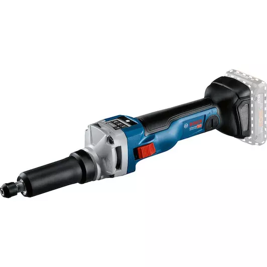Bosch GGS 18V-10 SLC 18V Li-Ion accu rechte slijper body - 6mm - koolborstelloos