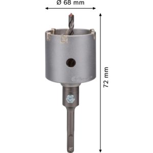 Bosch SDS-plus-9 holle boorkronenset 68 x 54 mm 3-delig