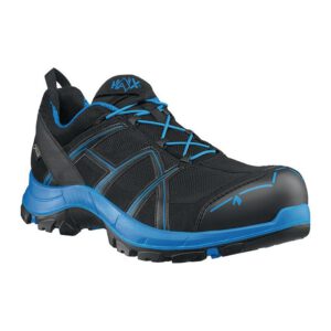 HAIX Black Eagle Safety 40.1 Low S3 ESD Veiligheidsschoenen Zwart/Blauw Maat 43